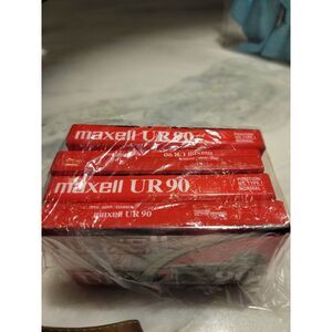 Lot of 4 Maxell‎ - Maxell UR 90 (Cassettes Normal BIAS)